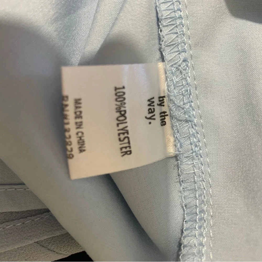 Revolve Dress, By the Way Morgan Layered Mini Dress in Blue - Picture 14 of 15